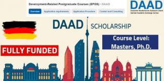 DAAD Scholarship 2019