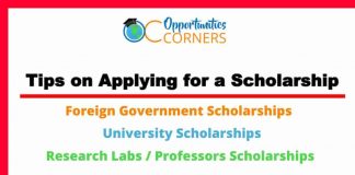 Tips on Applying for a Scholarship to Study Abroad
