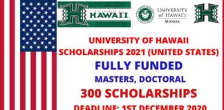 University of Hawaii Scholarships