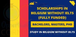Scholarships in Belgium Without IELTS