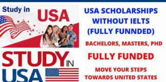 USA Scholarships Without IELTS