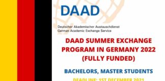 DAAD Summer Exchange Program in Germany