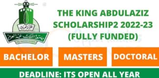 The King Abdulaziz Scholarship