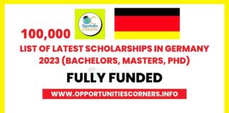 List of Scholarships in Germany 2023