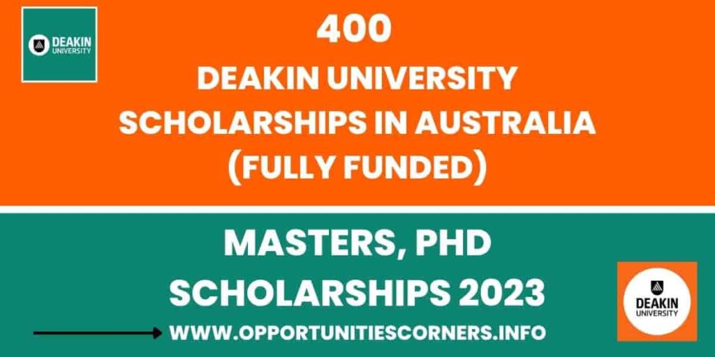 Deakin University Scholarships in Australia
