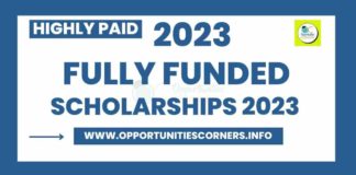 Fully Funded Scholarships 2023