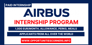 Airbus Internship Program 2022