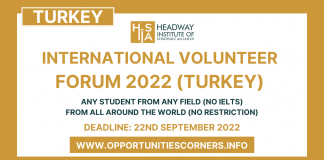 International Volunteer Forum Turkey