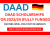 DAAD Scholarships for 2023