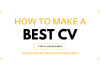 How to Make the Best CV