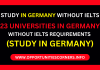 23 Universities in Germany Without IELTS Requirements