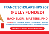 France Scholarships 2023 | Fully Funded Scholarships