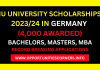 Scholarships at IU University Germany 2023/24