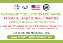 Community Solutions Exchange Program