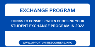 Things to Consider When Choosing Your Student Exchange Program in 2022