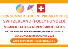 CERN Summer Student Program 2023