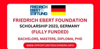 Friedrich Ebert Foundation Scholarship 2023