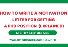 How to Write a Motivation Letter for Getting a PhD Position